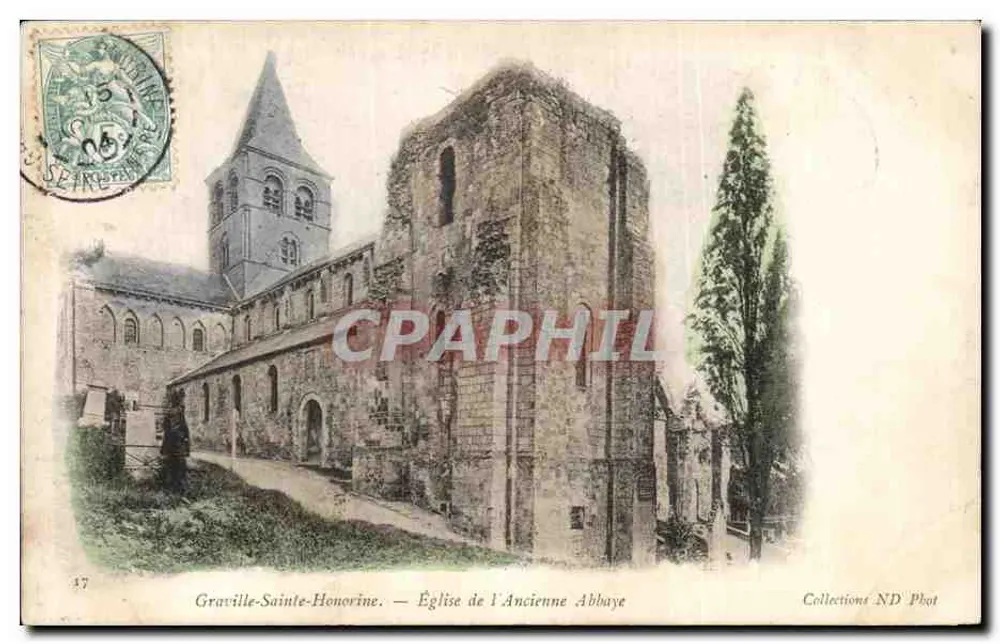 Graville-Sainte-Honorine — Kirche der Alten Abtei — Collections ND Phot - Vorderseite