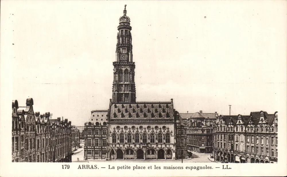 Arras — Die kleine Place und die spanischen Häuser — LL. — n° 179 - Vorderseite