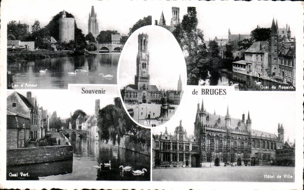 Bruges — Lembranças de BRUGES — Ern. Thill, no 38 - Frente