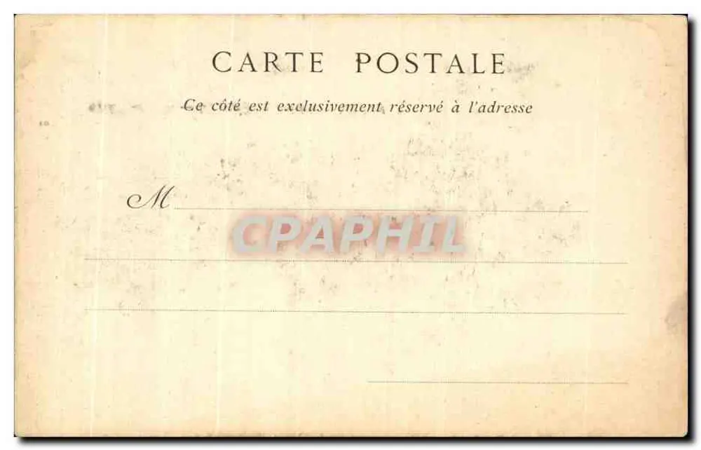 Cherbourg — A Igreja da Trindade — ND Pbot - Verso