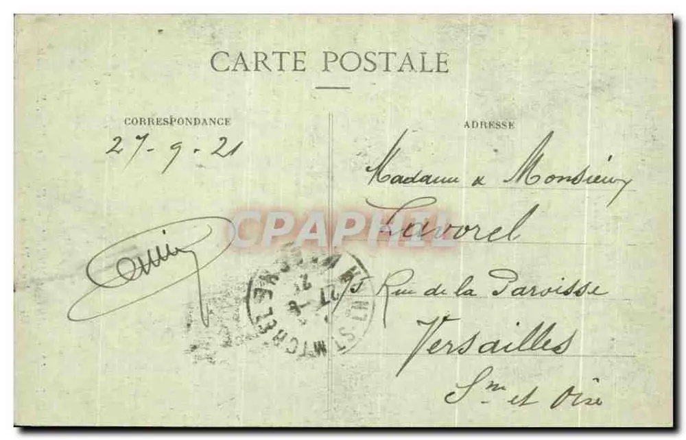 Mont-Saint-Michel — Abtei — Der Cloister (13. Jahrhundert) — J.P. Sonderausgabe der Abtei Nr. 48 - Rückseite