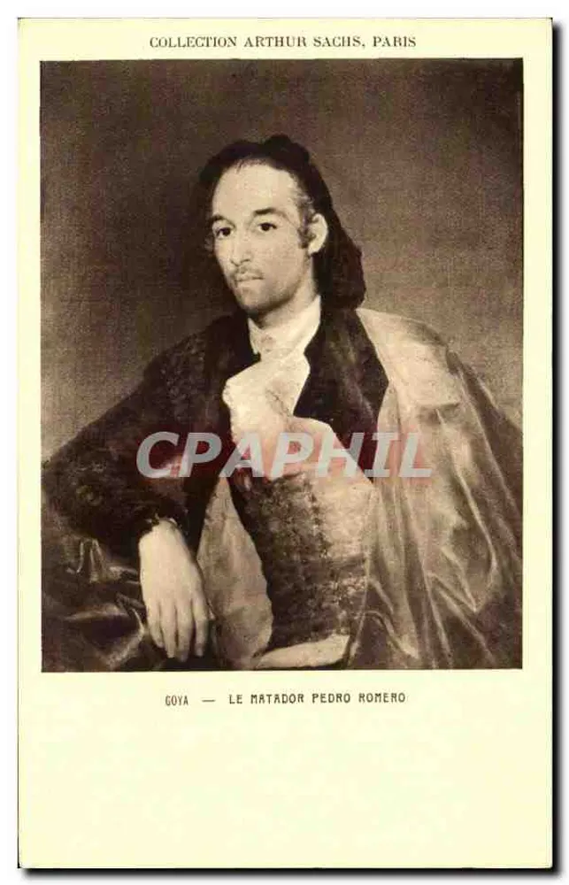 Goya — Der Matador Pedro Romero — Sammlung Arthur Sachs, Paris - Vorderseite