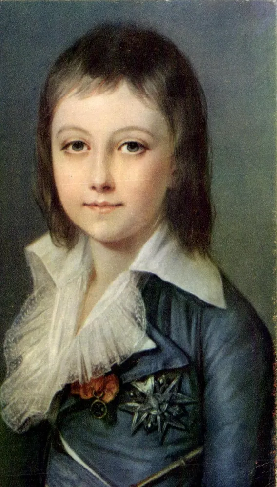 Retrato de criança — detalhe — Comité National de l'Enfance, Paris - Frente