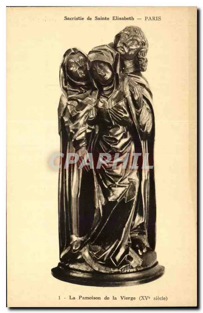 Kapelle von Saint Elizabeth — Paris — Die Pamoison der Jungfrau (15. Jahrhundert) - Vorderseite