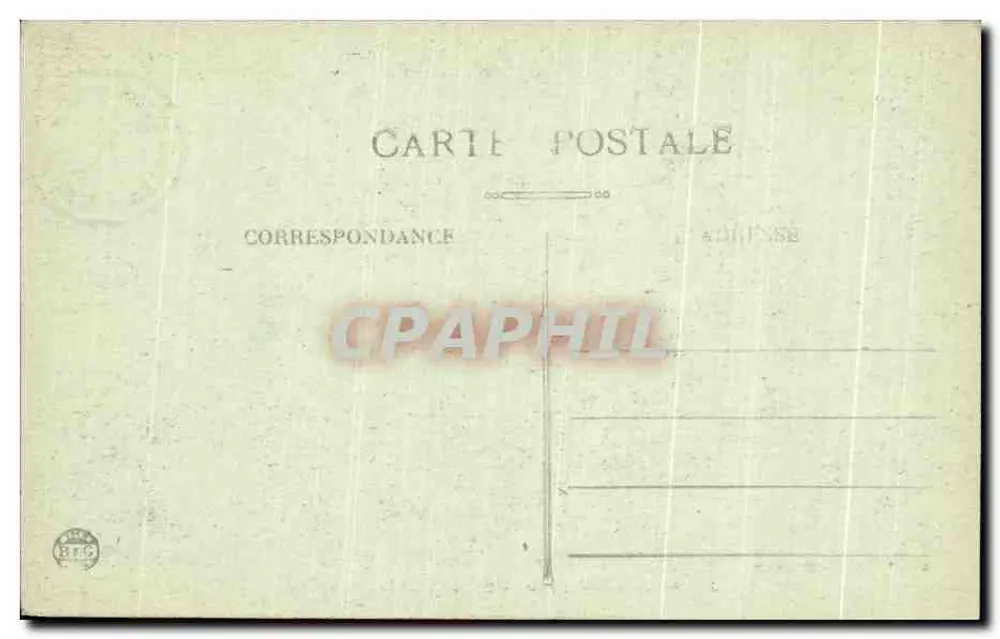 Les Charmettes — Das Salon von J.-J. Fousseau — Sammlung L. C. Mal - Chambéry, Nr. 1076 - Rückseite