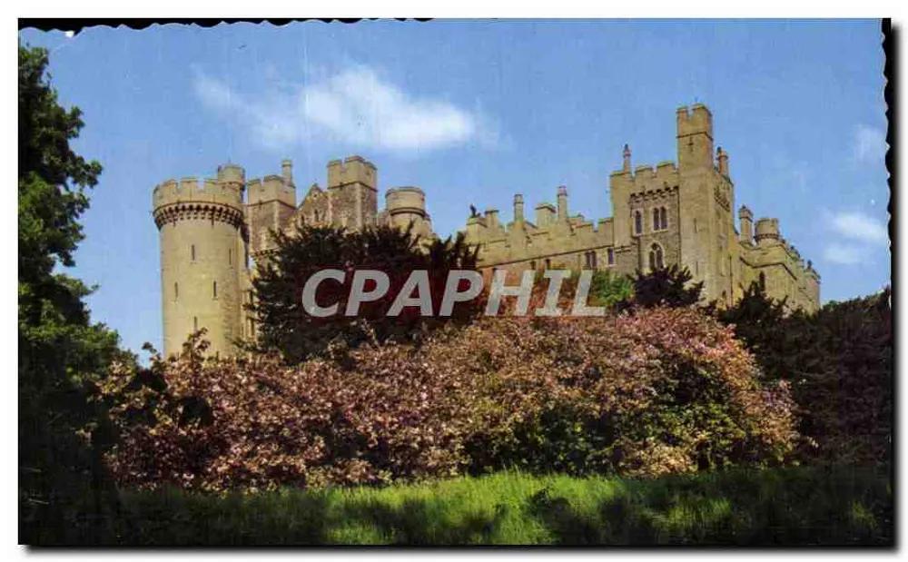 Castelo de Arundel, Sussex — editor Shodesmith Etheridge Ltd, Hastings — n° de série 429 - Frente