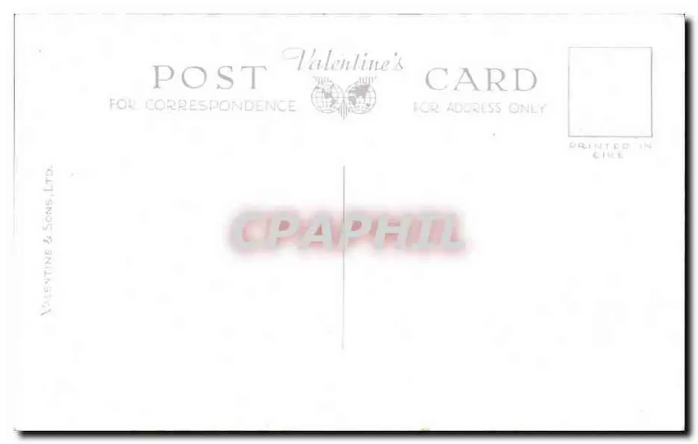 Ballynahinch Castle und Benlettery, Connemara — Valentine & Sons Ltd, Nr. R.2289 - Rückseite
