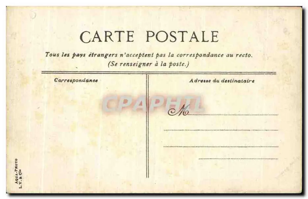 Paris - Notre-Dame de Maisons-Blanches — editor L.Y. & Cie, n° 293 - Verso