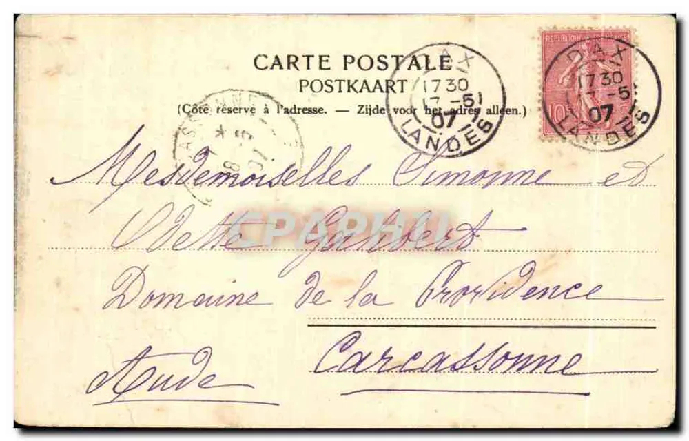 Bruges — O Hotel Gruuthuse — Nels, Bruxelas, Série 12 No. 45 - Verso