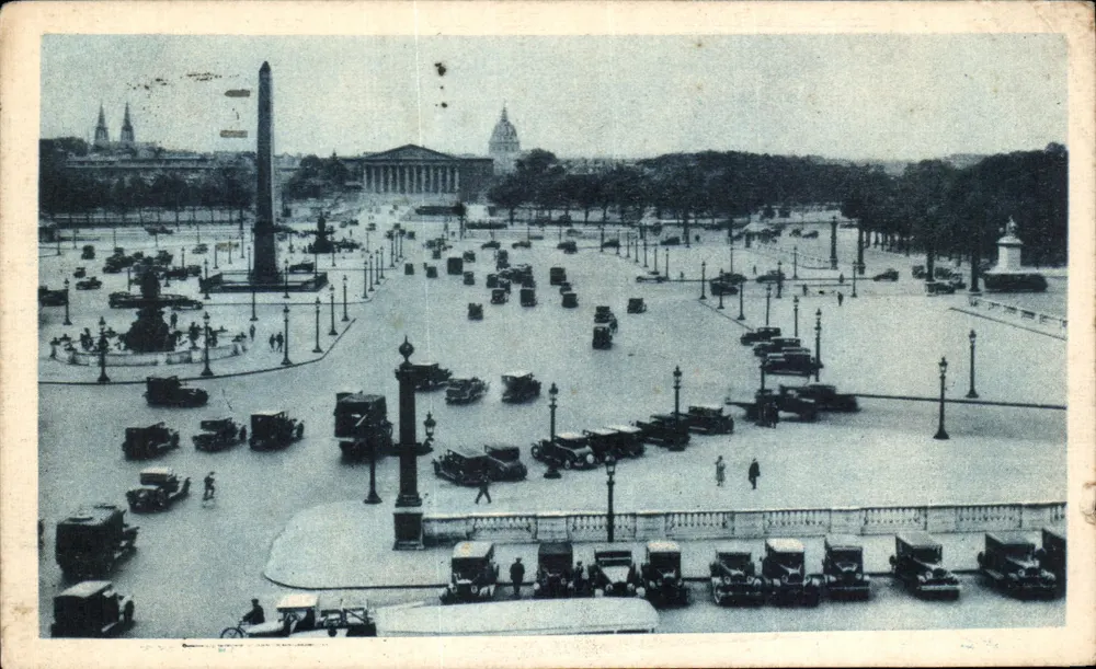 Place de la Concorde — Paris — editor desconhecido, n°9 - Frente