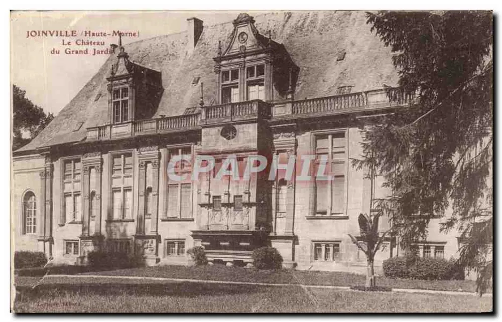 Joinville / Haute-Marne — Schloss Grand Jardin - Vorderseite