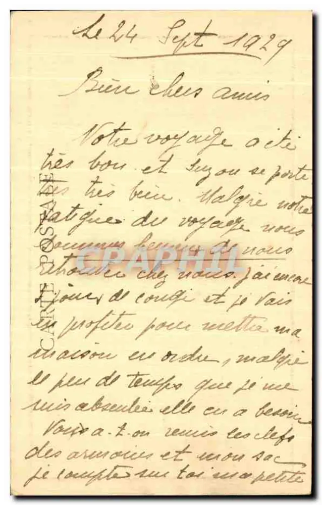 Marseille - Die Kathedrale und N. D. de la Garde — Verlag nicht sichtbar - Rückseite