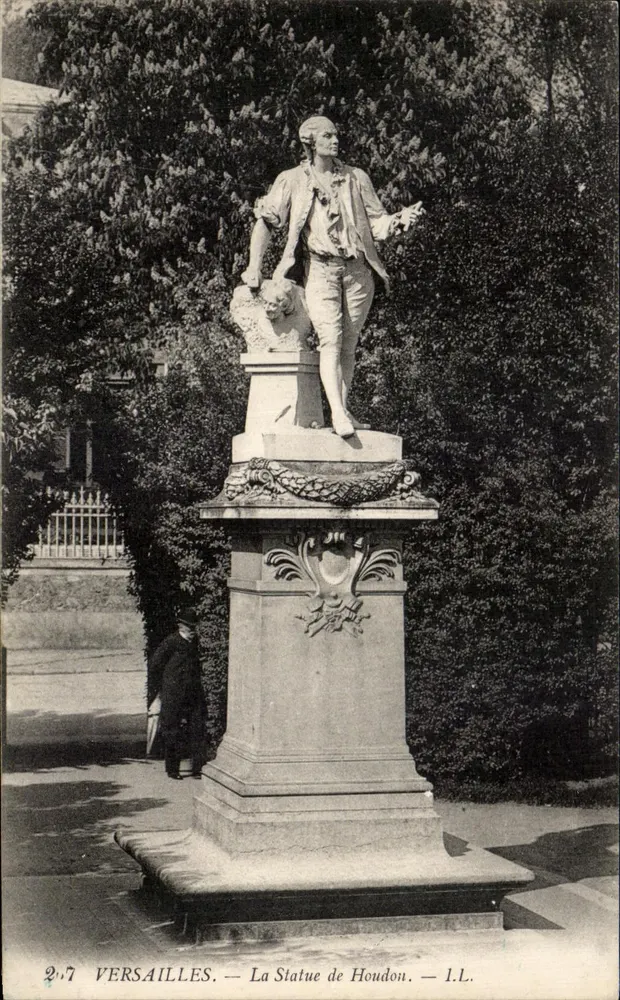 Versailles — Statua Houdona — I.L. - Awers