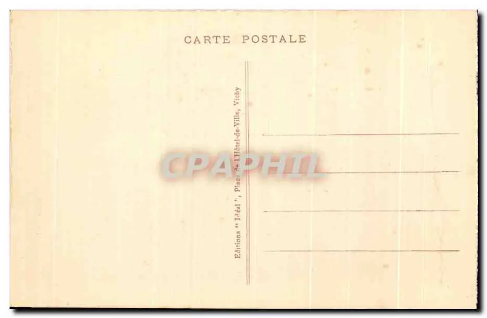 Le Mont-Dore - Der Capucin — Éditeur Érial, n° 3249 - Rückseite