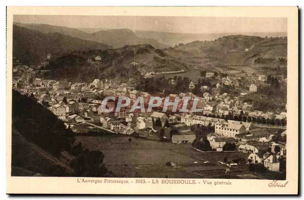 La Bourboule — Allgemeiner Blick — Ideal, n° 3083 - Vorderseite