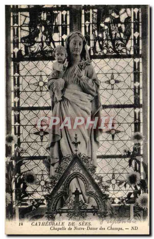 Kathedrale von Sées — Kapelle Notre-Dame des Champs — ND 14 - Vorderseite