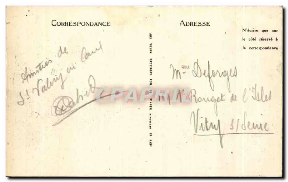 Saint-Valery-en-Caux — A Igreja — LL - Verso