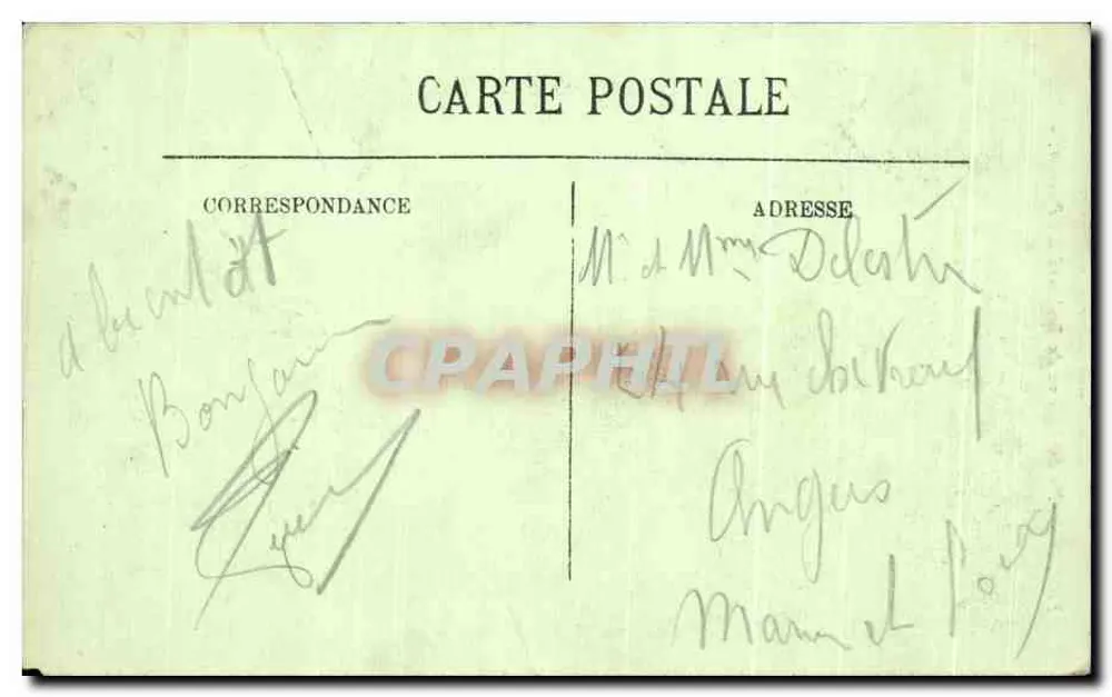 Pau — Le Pic du Midi vu du Boulevard des Pyrénées — LL. n° 231 - Rückseite
