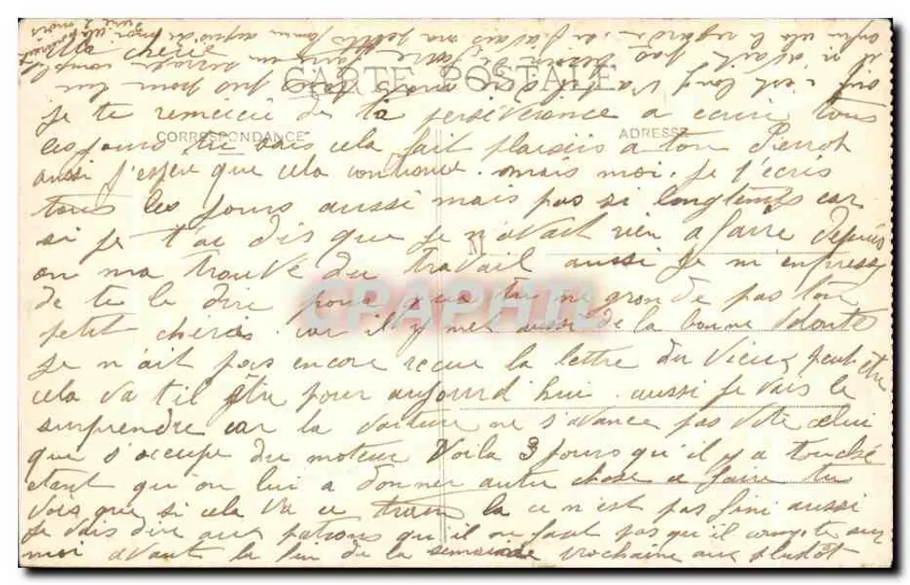 Bordeaux - Die Place des Quinconces und der Monument des Girondins — Marcel Delboy, phototype, Bordeaux, n°50 - Rückseite