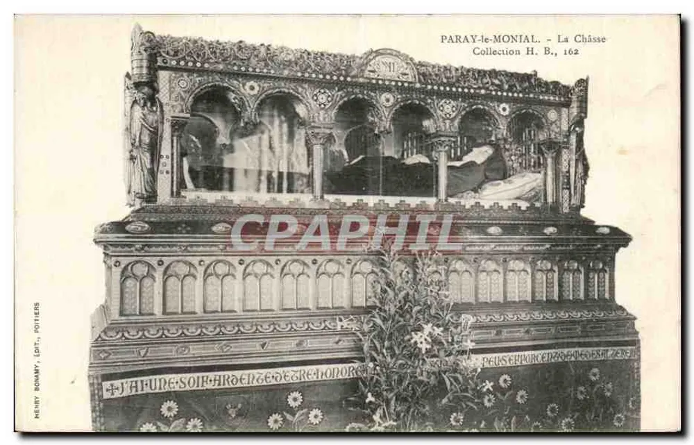 Paray-le-Monial — A Châsse — Coleção H. B., 162 - Frente