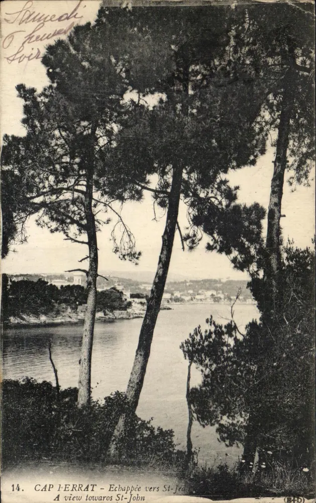 Cap d'Errat — Vista para Saint-Jean — (B.D.) - Frente