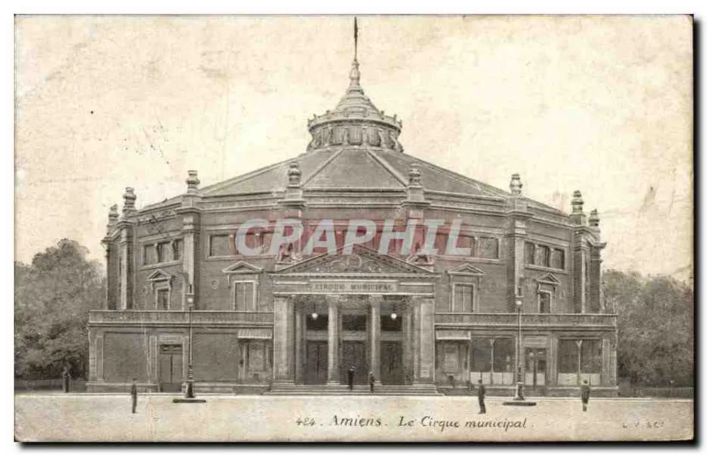 Armiens — O Circo Municipal — n° 484 - Frente