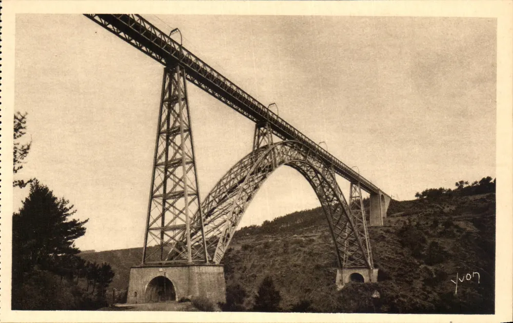 Viadukt von Garabit — Cantal — Les Éditions d'Art Yvon - Vorderseite