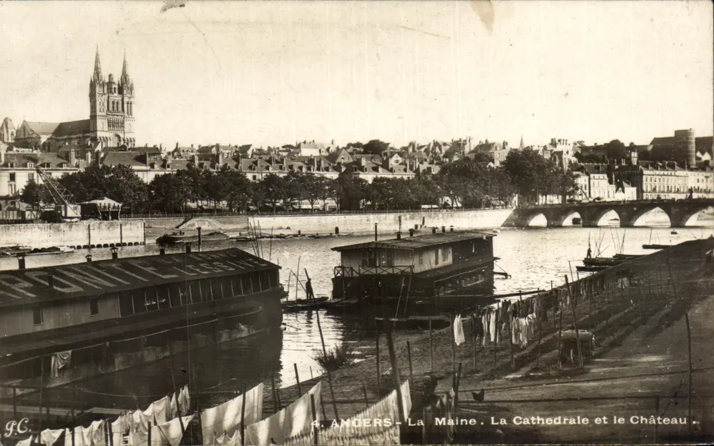 Angers - La Maine. Die Kathedrale und das Schloss — G.C. Verlag - Vorderseite