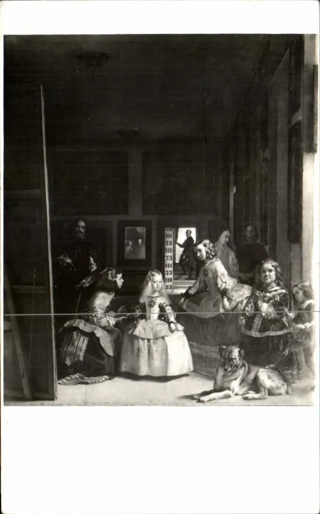Las Meninas — reprodução — Pío Domínguez Ramírez - Frente