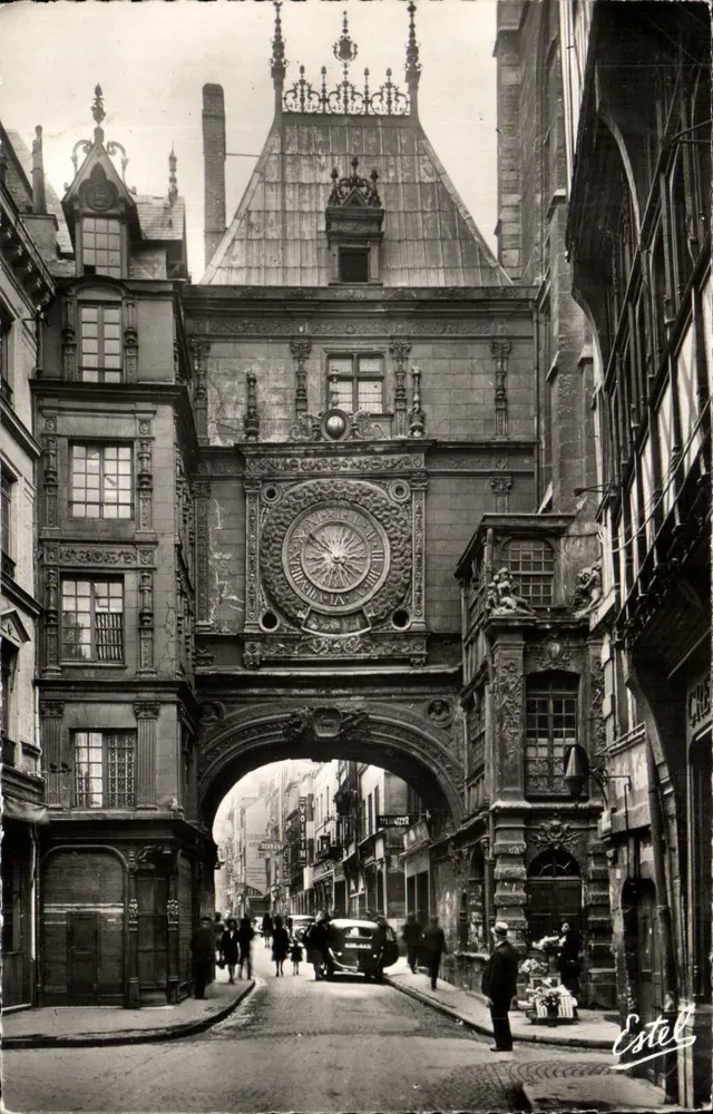 Rouen — La Grosse Horloge — Estel - Voorkant