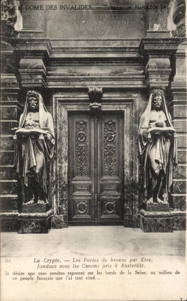 Der Dôme der Invaliden — Grabmal Napoleons I. — Verlag: CAP Phot. Neubien & Cie, Paris - Vorderseite