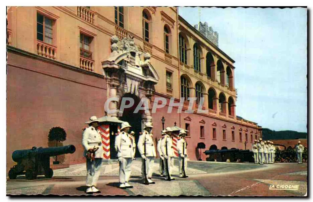 Monaco — Prinzessinnenpalast — Die Storch - Vorderseite