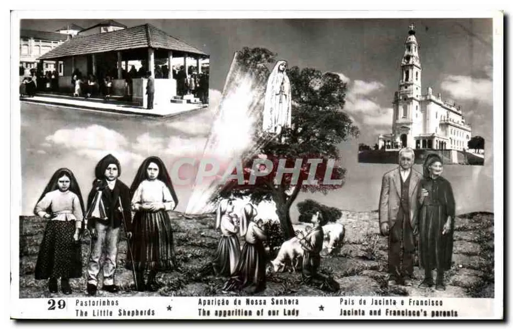 Die Pastorins — Erscheinung der Gottesmutter — Eltern von Jacinta und Francisco — n°29 - Vorderseite
