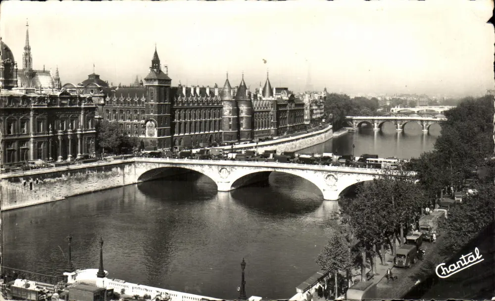 Parijs — De Conciergerie en de Seine — Editie Chantal, n° 167 - Voorkant