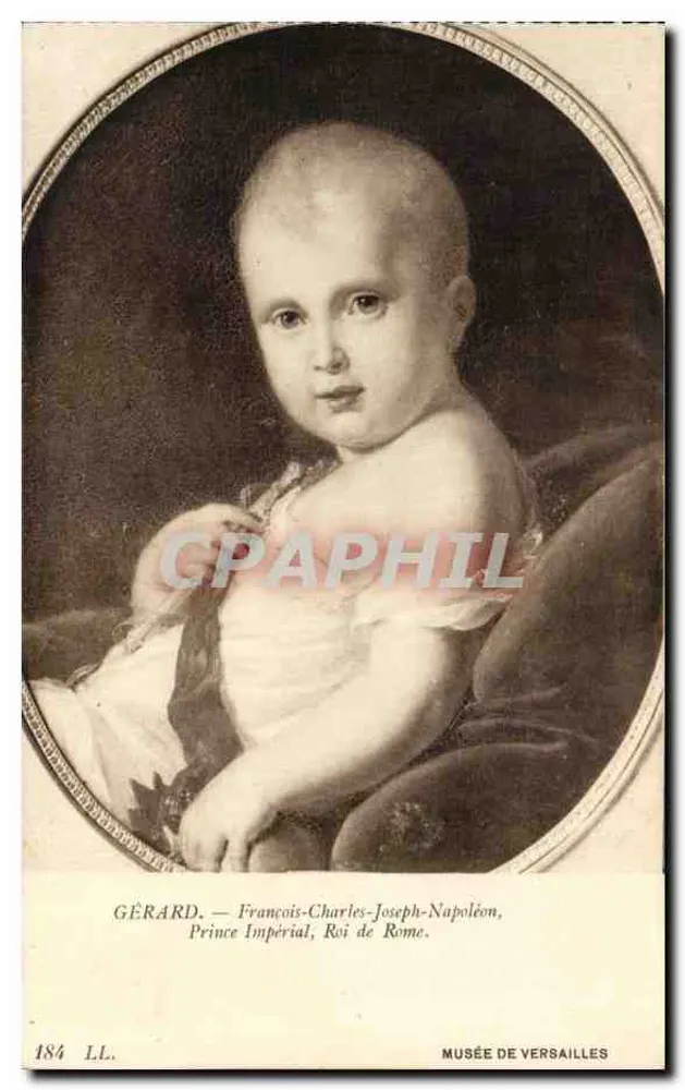 Porträt des Prinzen Imperial François-Charles-Joseph-Napoléon — Musée de Versailles — Gérard, n° 184 LL - Vorderseite