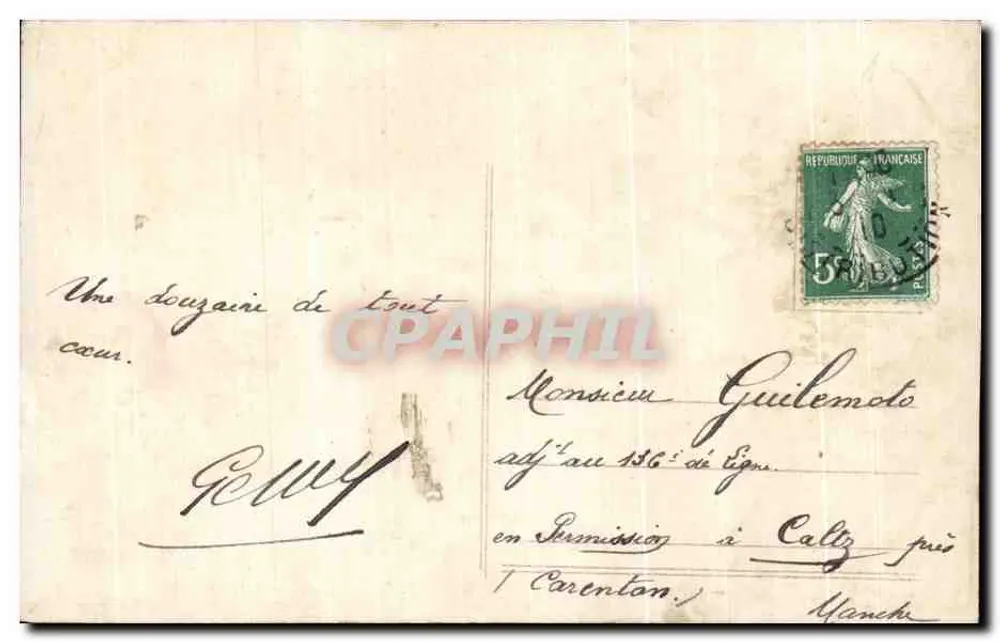 Mädchen mit einem Eiszapfenkorb — winterliche Szene mit Windmühle — Verlag Bonud Annie, n° 614 - Rückseite