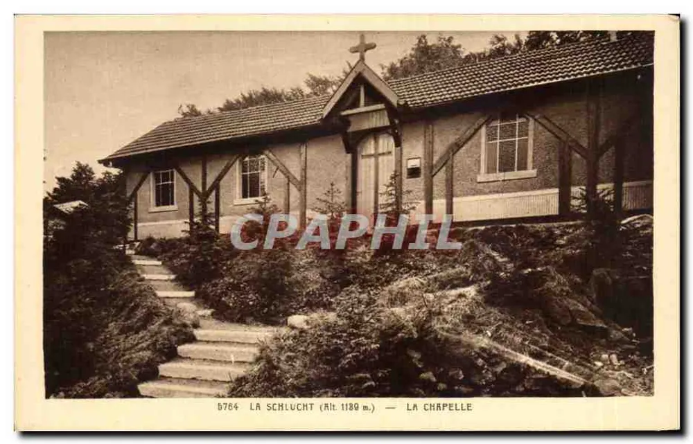La Schlucht (Alt. 1180 m.) — A capela - Frente