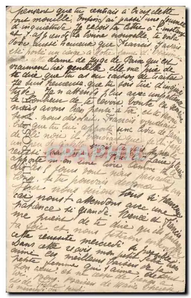 Angoulême — Die Schlucht der Charente und der Hafen von l'Houmeau — A.G.A. n°2041 - Rückseite