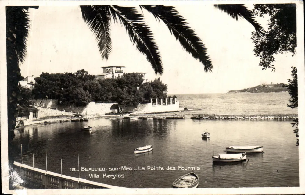 Beaulieu-sur-Mer — Pointe des Fourmis — Villa Kerylos - Vorderseite