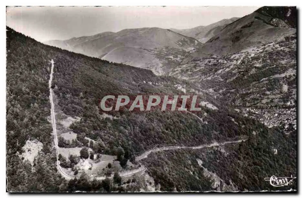 Bagnères-de-Luchon — Luftaufnahme — Photographie d'Artémis - Vorderseite