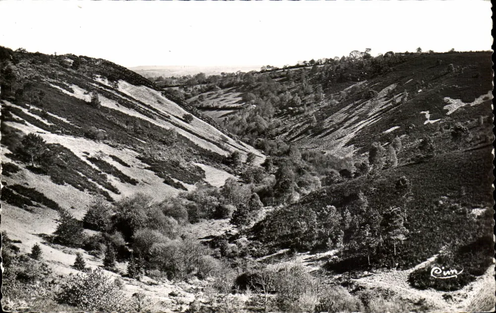 Die Mancelle-Alpen — ST-LÉONARD-des-BOIS (Sarthe) — Die Misère-Tal — COMBIER & MACON (S.-et-L.) - Vorderseite