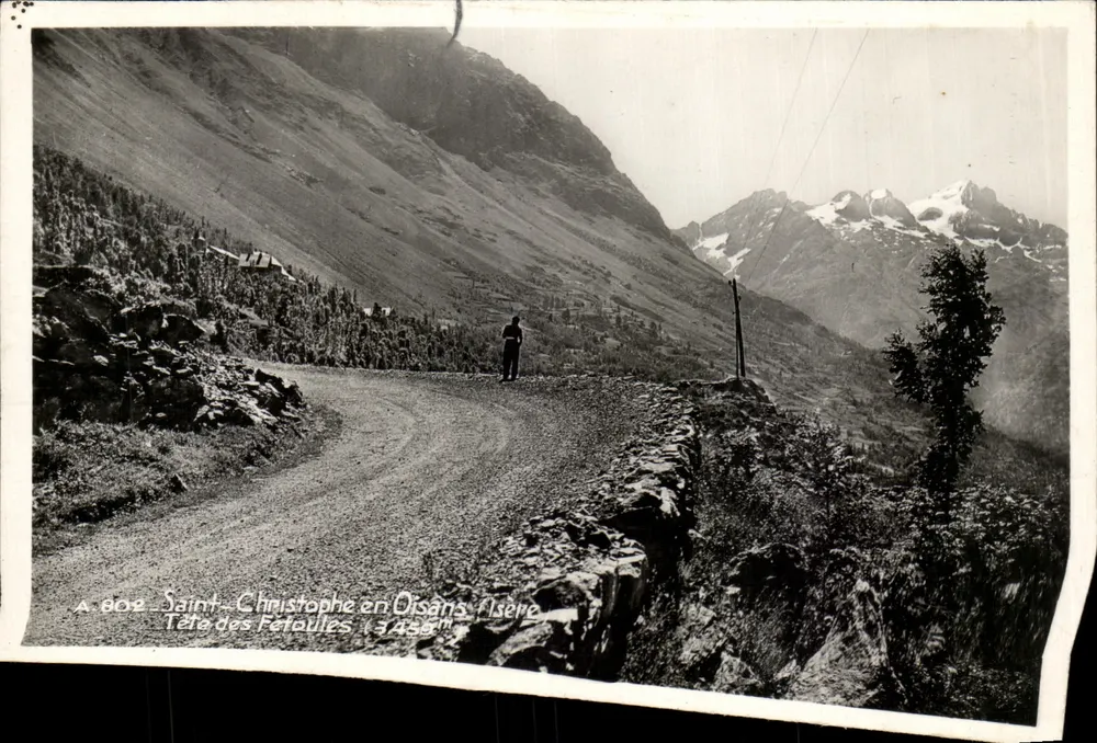 Saint-Christophe en Oisans — Tête des Fetoules 1438m — A. Boc - Vorderseite