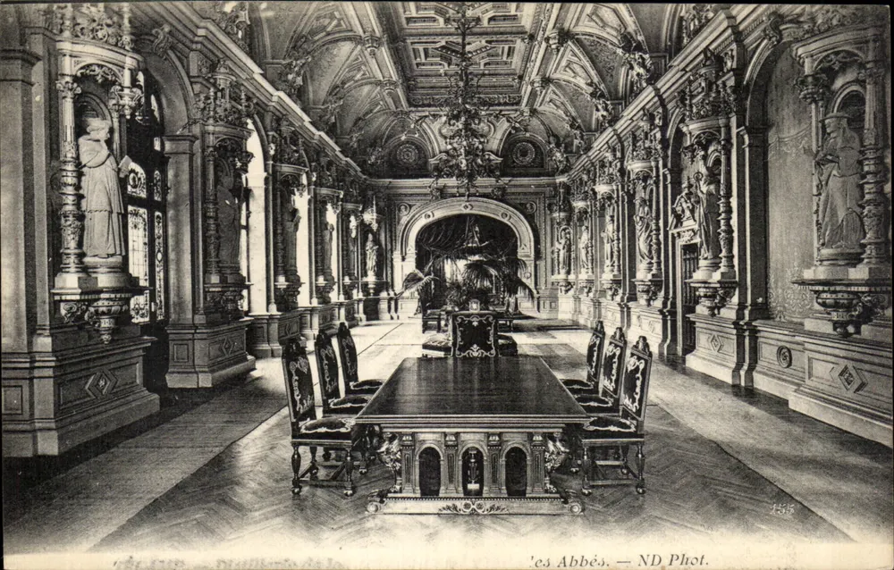 Abteihalle — Abtei Sainte-Croix — ND Fotografie - Vorderseite