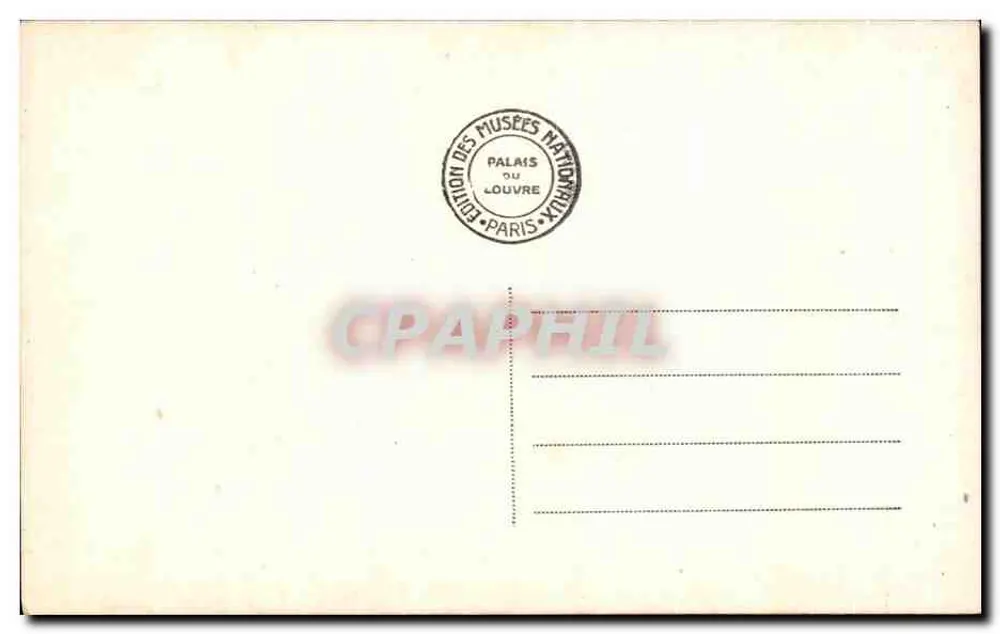Grab des Kardinals Mazarin — Musée du Louvre — Edition der Nationalmuseen - Rückseite