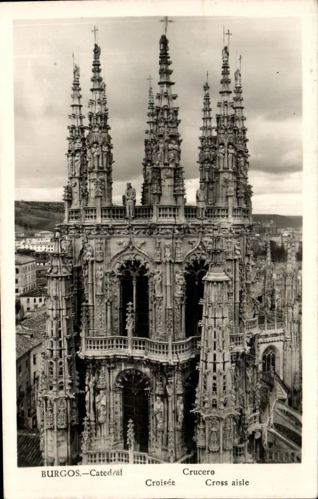 Burgos — Kathedrale — Crucero - Vorderseite