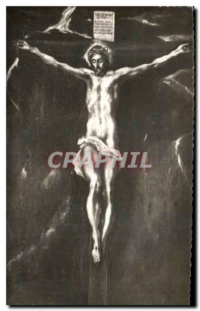 Christus am Kreuz — Museum des Greco, 17. Jahrhundert — Éditions García Garrábella - Vorderseite