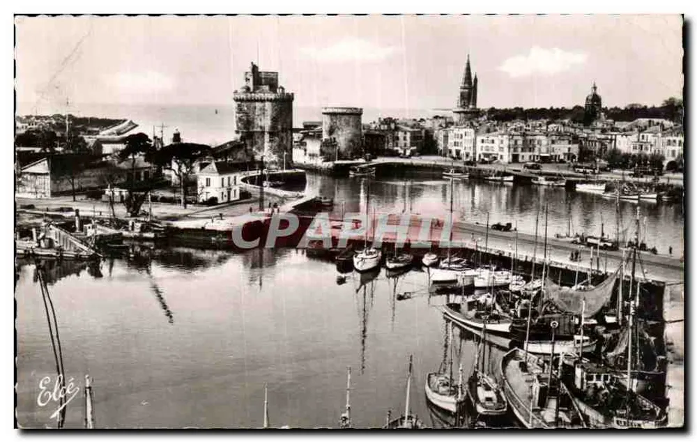 La Rochelle — Ansicht der Bassins und der 3 Türme — Samson & Alvarez - Vorderseite
