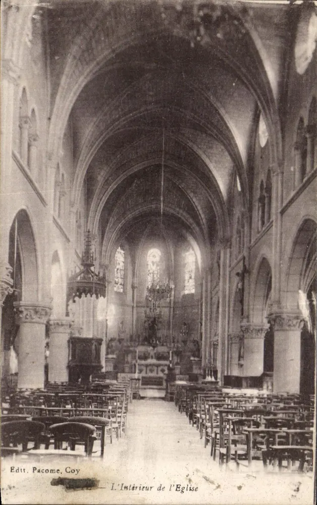 Interior da Igreja — Edição Pacome, Coy - Frente