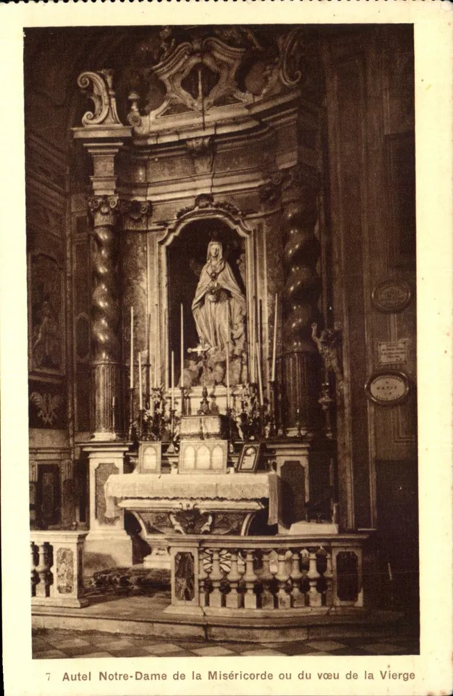 Altar der Gnadenfrau oder des Gelübdes der Jungfrau — Verlag A. Tomasi, Aléccio (Korsika) - Vorderseite