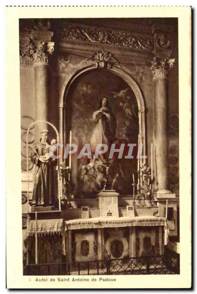 Altar de Santo Antônio de Padova — editor A. Tomasi, Córse - Frente